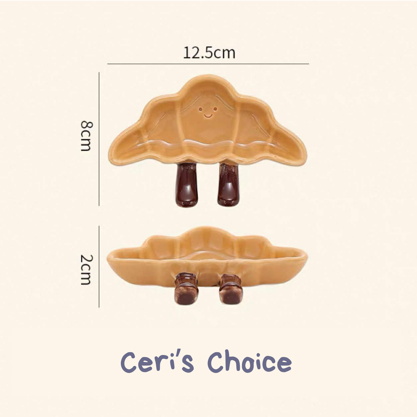 Cute Ceramic Dip Plates