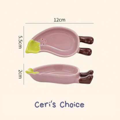 Cute Ceramic Dip Plates