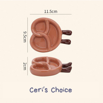 Cute Ceramic Dip Plates