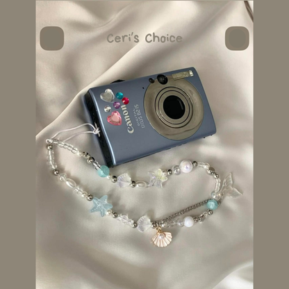 Blue Breeze Beaded Strap